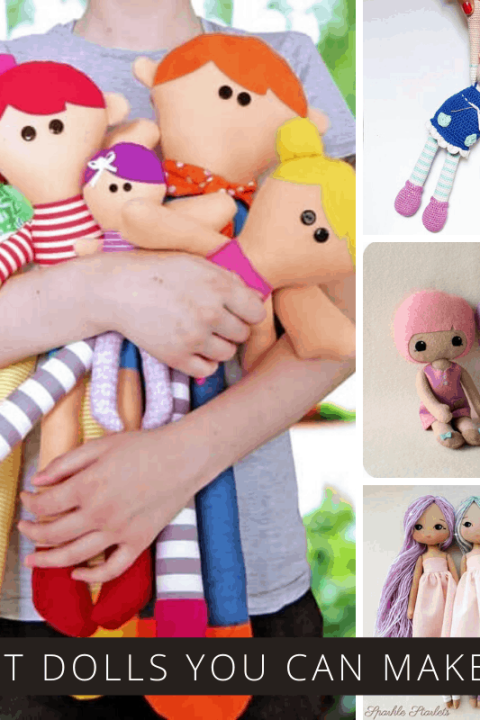 Loving these diy doll patterns - so many cute playmates for little girls to love