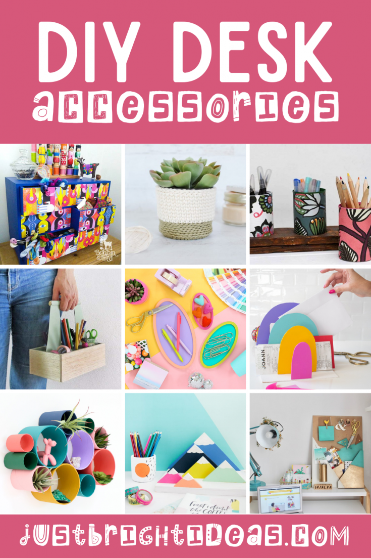 10 DIY Desk Accessories You Need to Get Your Home Office Organized