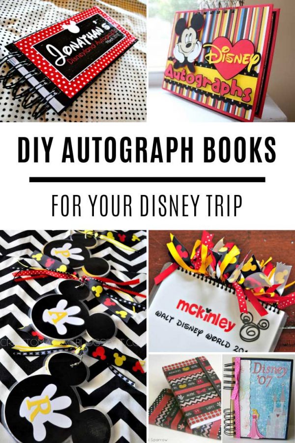 How to make autograph books for your Disney trip!