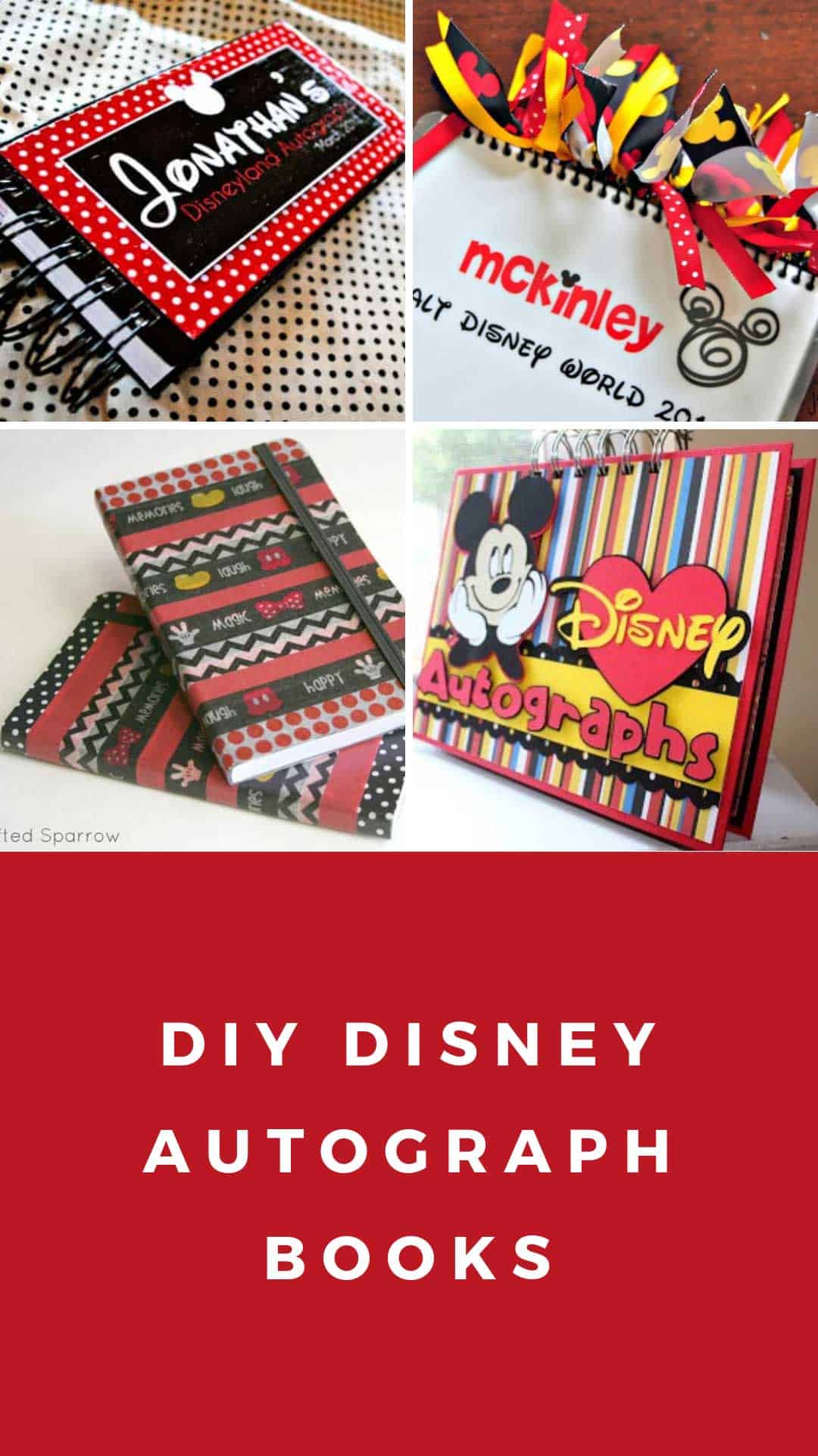 Disney Autograph Books