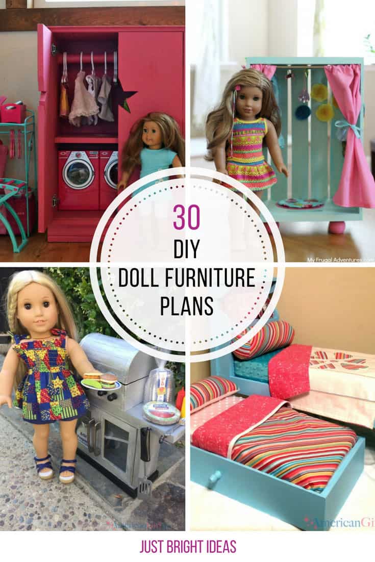 30 DIY American Girl Furniture Projects You Need to See 