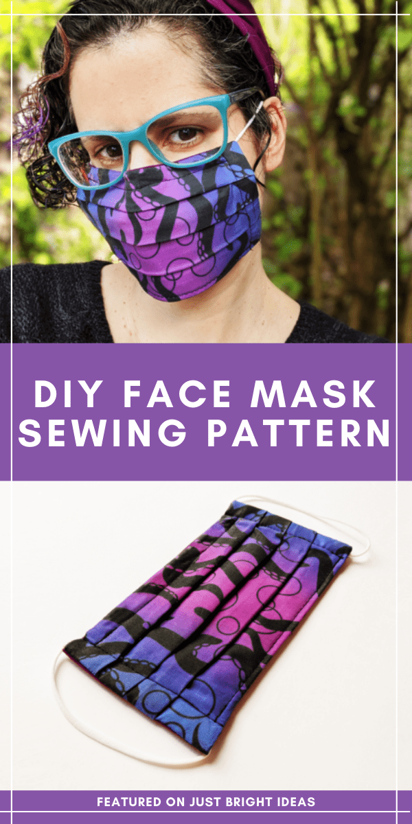 If you want to make your own face masks at home this sewing pattern is easy to follow and can be geted so you can get started right away 