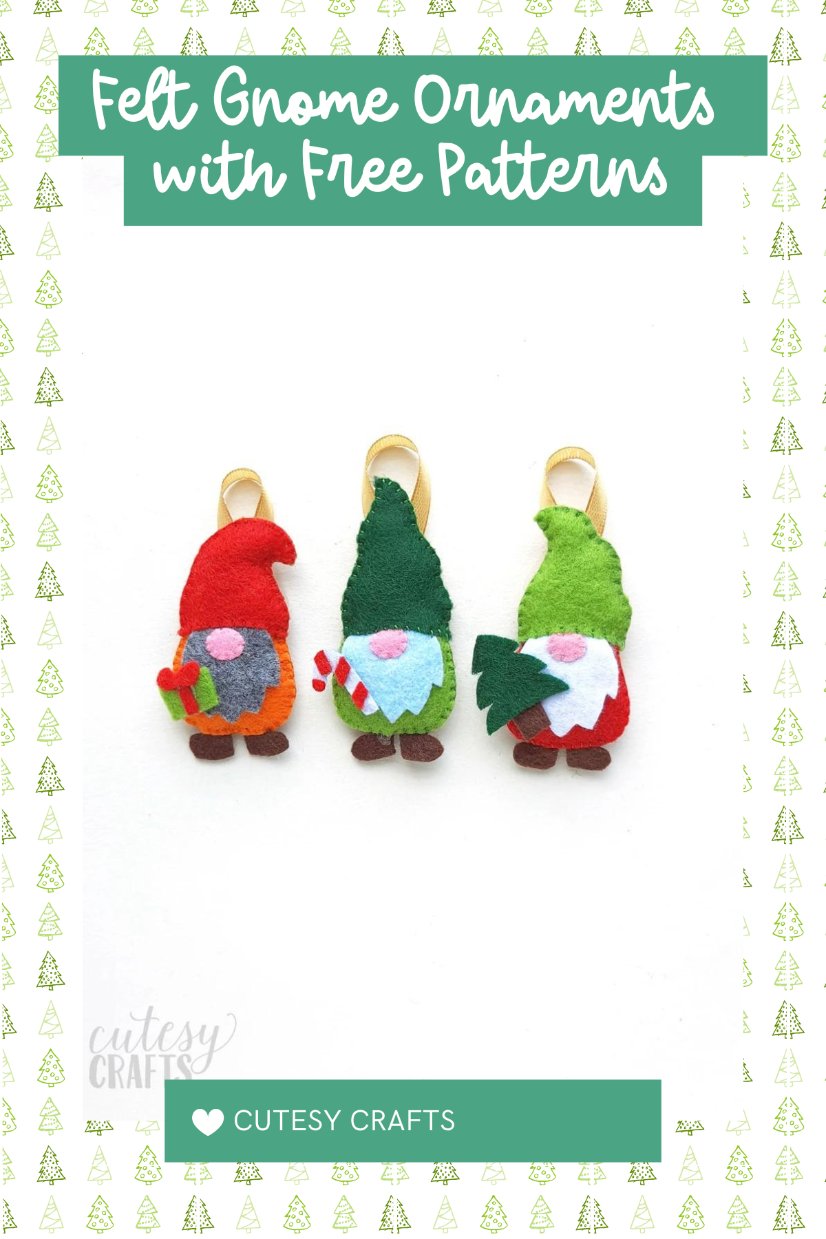 More gnome love! These felt gnome ornaments are a quick and easy DIY project that’s sure to bring joy, thanks to their cute hats and beards.