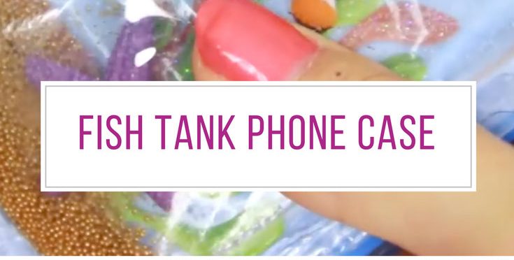 Loving this DIY fish tank phone case! Thanks for sharing!