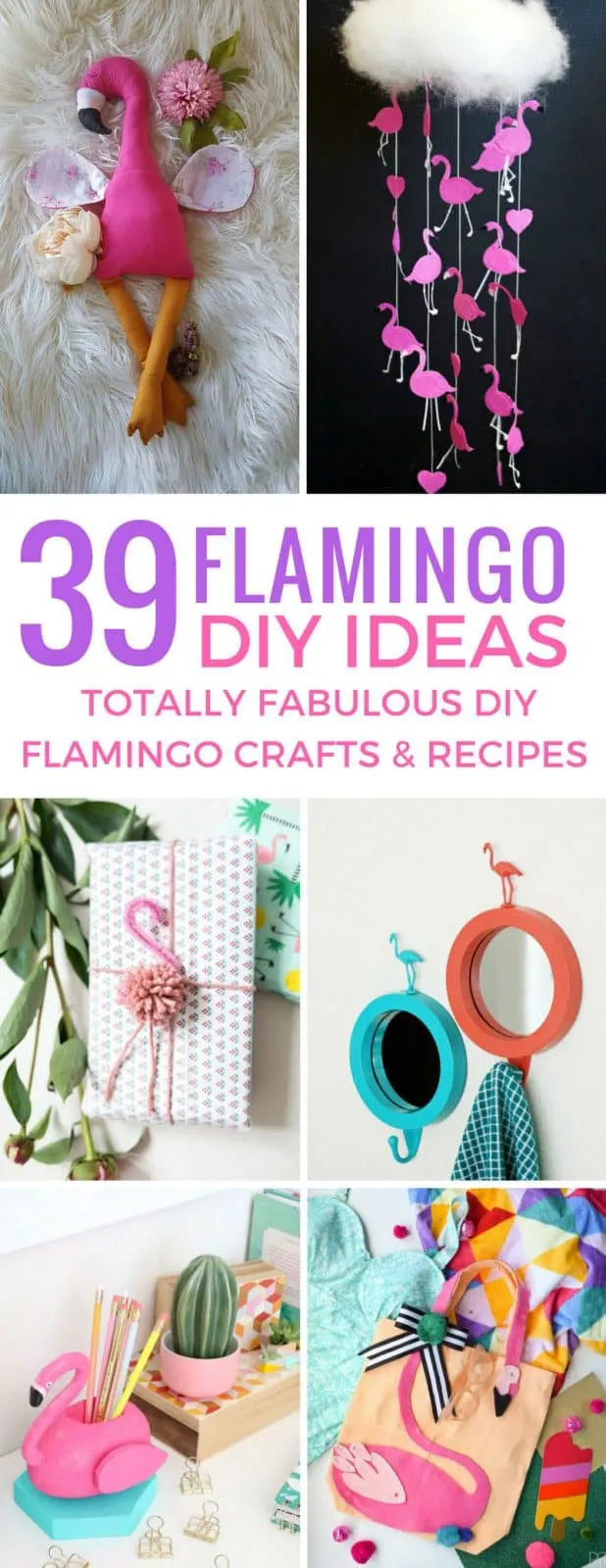 These DIY Flamingo Crafts and Recipes Are Perfect for Gifts and Parties