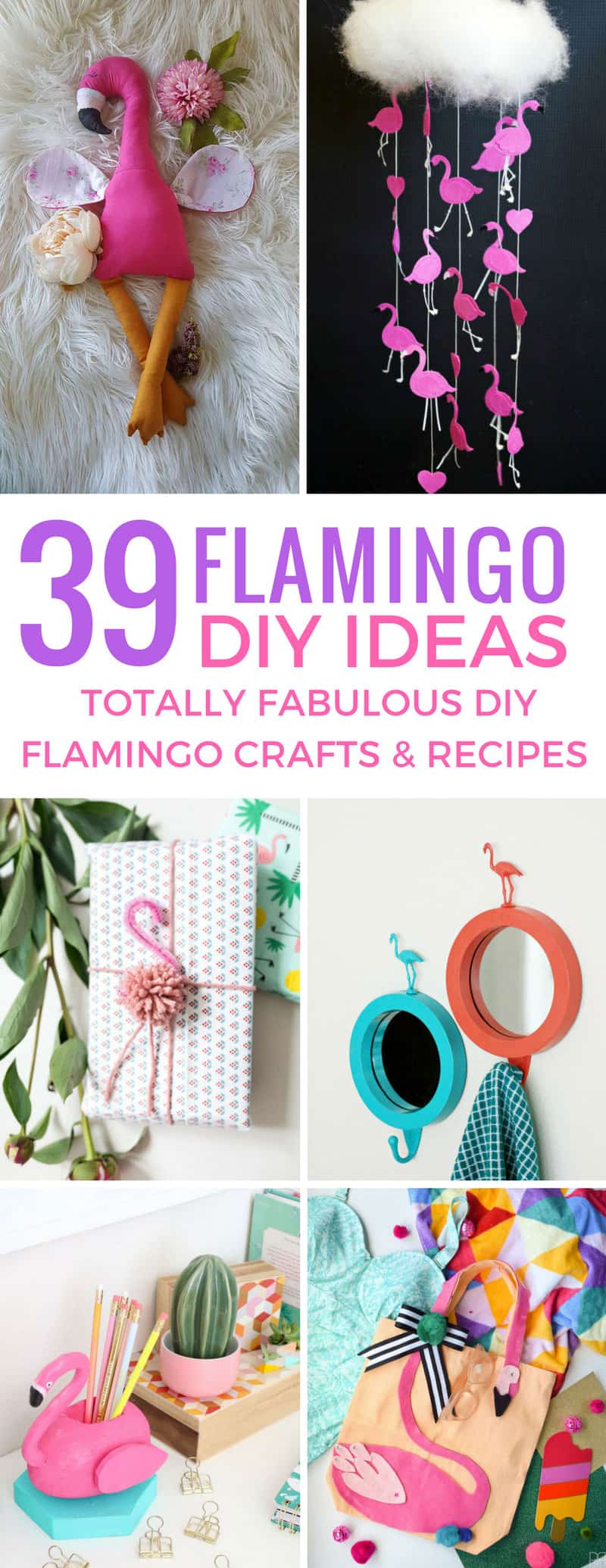 These DIY flamingo crafts are so much fun - the recipes are fab too! Thanks for sharing!