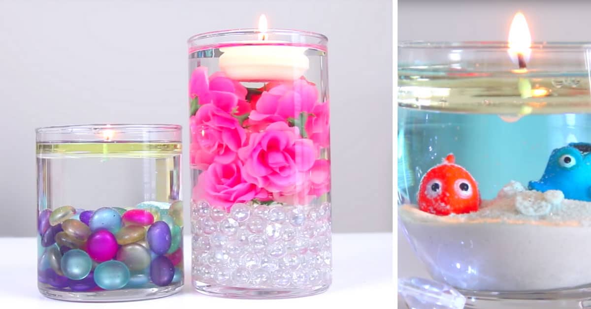How to Make an Amazing DIY Water Candle Video Tutorial
