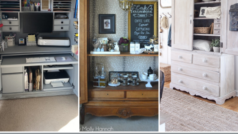 15 Repurposed Armoire Ideas – Furniture Makeovers You Need to See