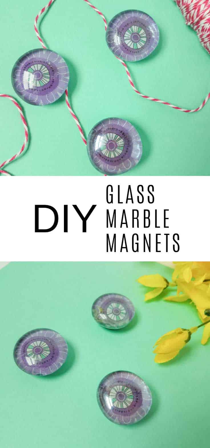 Make your own glass magnets  Crafting glass magnets 