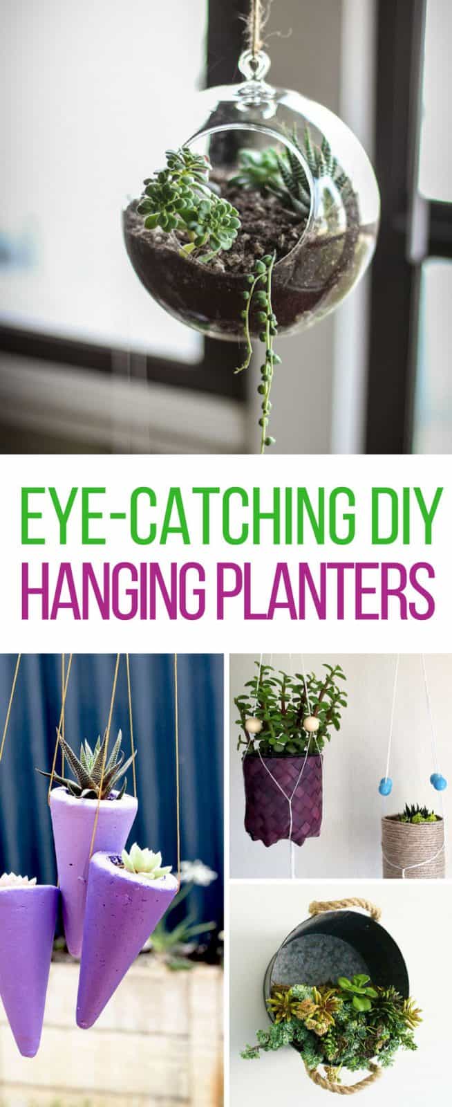 So many brilliant DIY hanging planters! Thanks for sharing!
