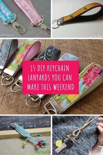 11 Stylish Keychain Lanyards You Can Make This Weekend