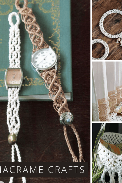 These easy macrame projects are gorgeous and would make really thoughtful handmade gifts!