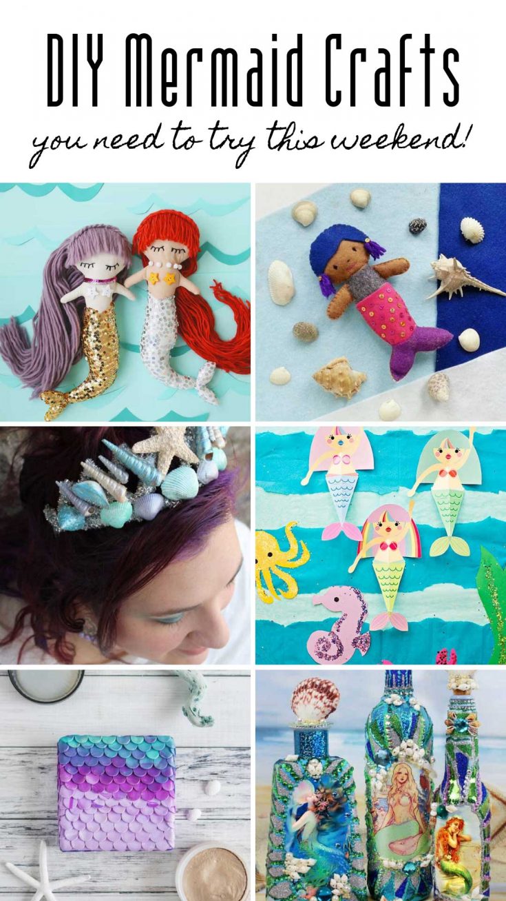 These DIY Mermaid Crafts Will Make You Feel Like You're Under the Sea