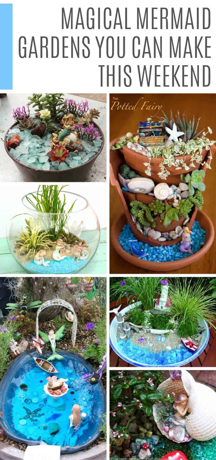 Mermaid Gardens {magical Projects You Can Make In An Afternoon!}