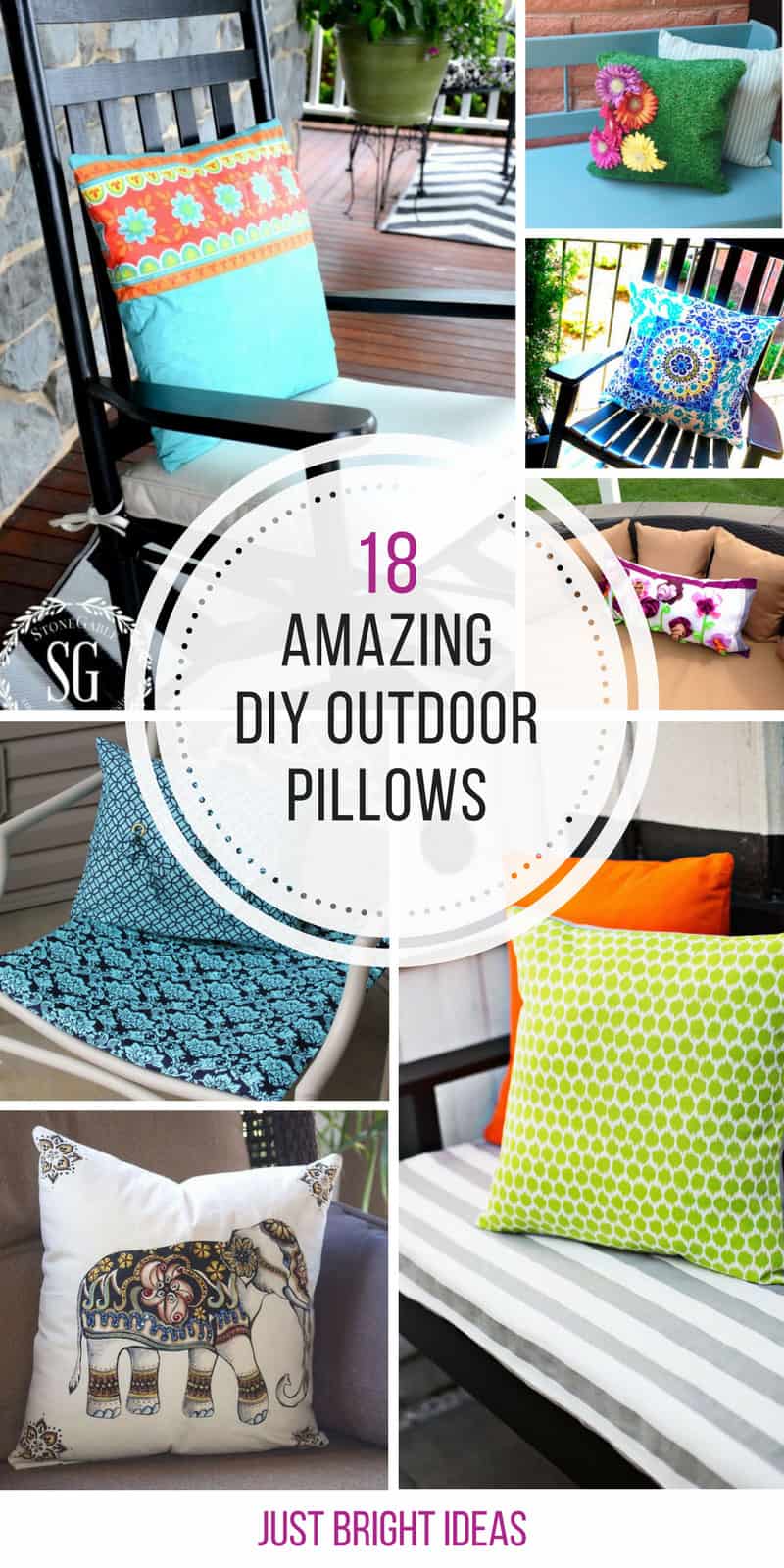 Loving these DIY outdoor pillows! Thanks for sharing!