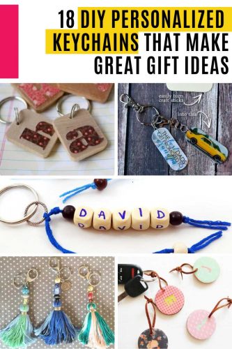 19 DIY Personalized Keychains that Make the Very Best Gifts