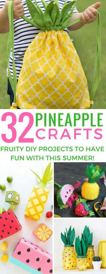 32 Stunning DIY Pineapple Crafts to Brighten Your Day