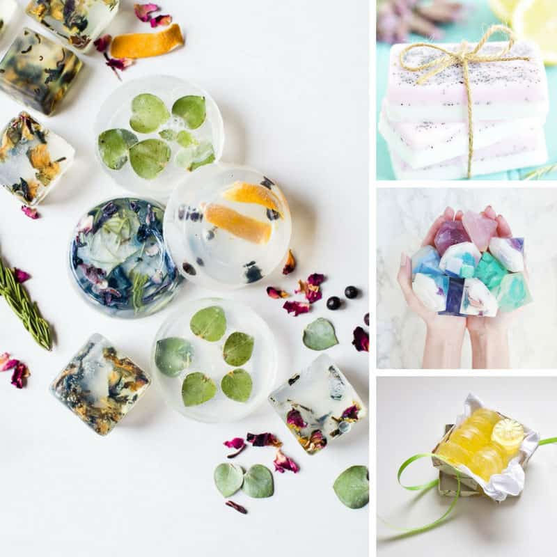 These handmade soaps are beautiful!