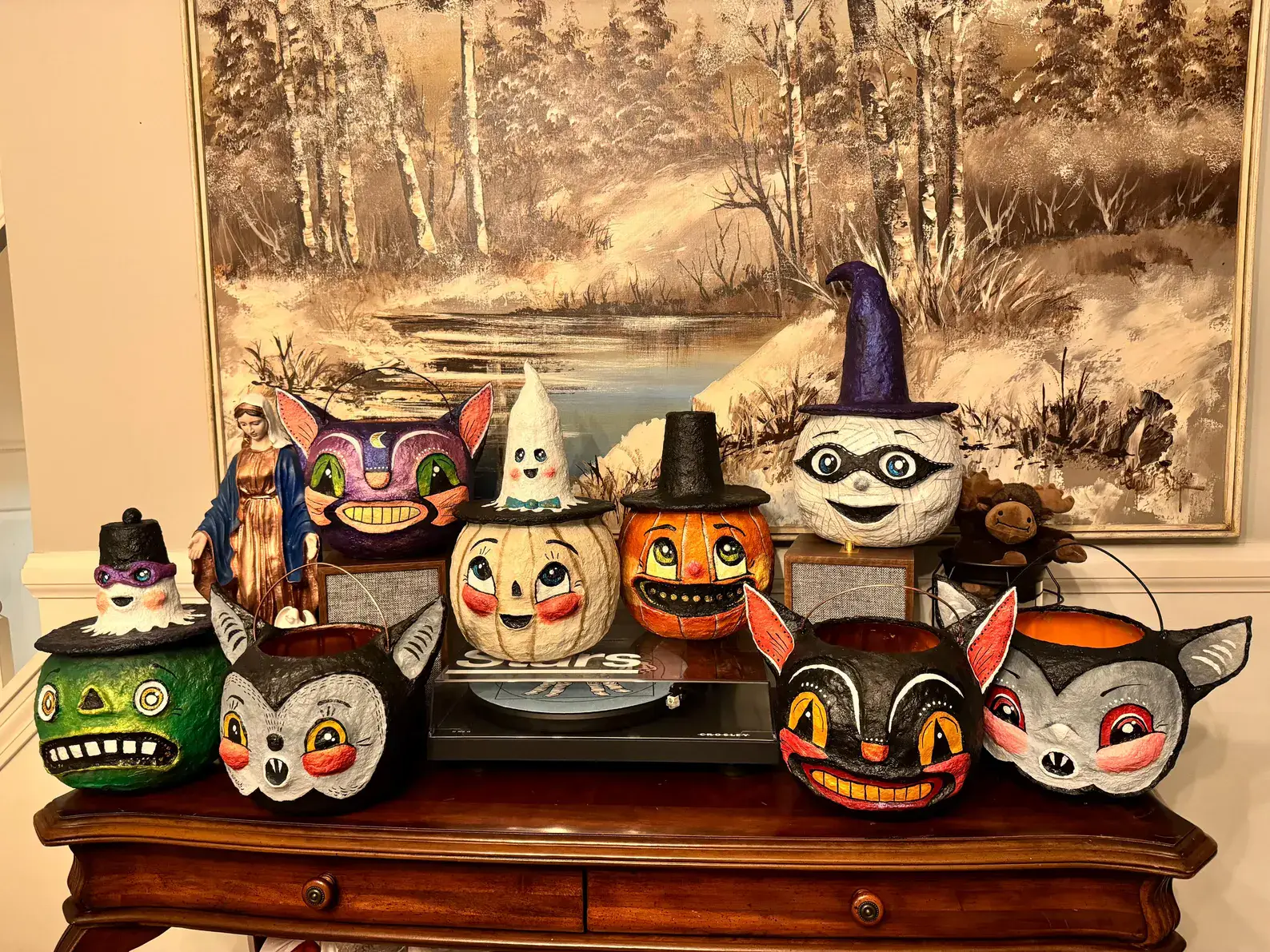Love that old-school Halloween look? 🎃 This ebook teaches you how to DIY your very own vintage-inspired pumpkin pails—just like the quirky, big-eyed characters from Halloween’s golden days. With step-by-step instructions, you’ll learn how to craft and customize pails that bring a nostalgic, handmade charm to your décor. Perfect for displaying on a mantel, filling with treats, or gifting to fellow vintage-lovers, these pails are a fun project for anyone who wants their Halloween to have a little retro flair. A must for collectors and crafty souls alike! 👻✨