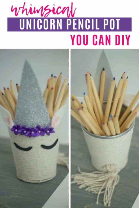We know how much y'all love a good unicorn craft so today we have a special treat! Just in time for those back to school crafting sessions we've got a video tutorial to show you how to make a unicorn pencil pot, using a boring wire mesh holder you can pick up from the Dollar Tree!