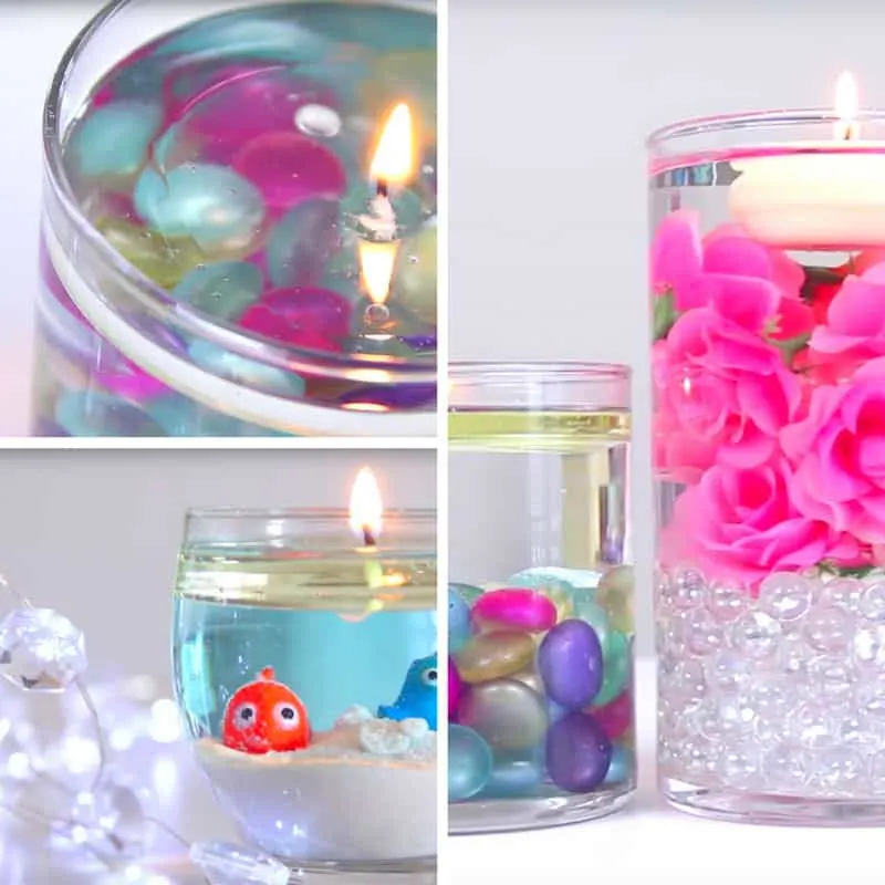 Loving these DIY water candles - Thanks for sharing!