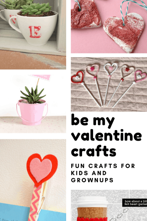 Sweet DIY Be My Valentine crafts to make this weekend!