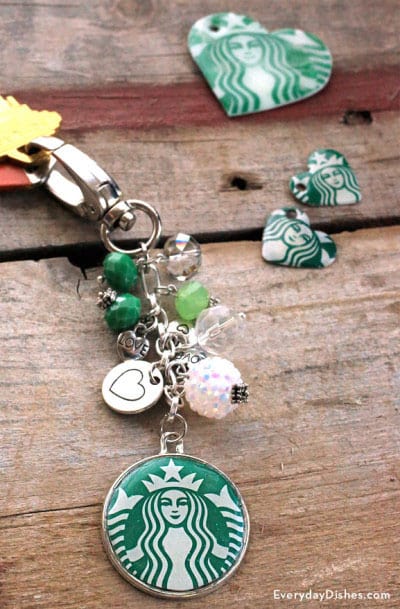 Coffee Shop Keychain