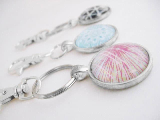 DIY Glass Orb Keychain