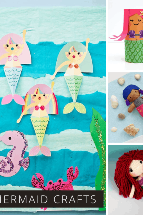 Loving these DIY mermaid crafts! So many ideas for things to make that kids and grownups will enjoy
