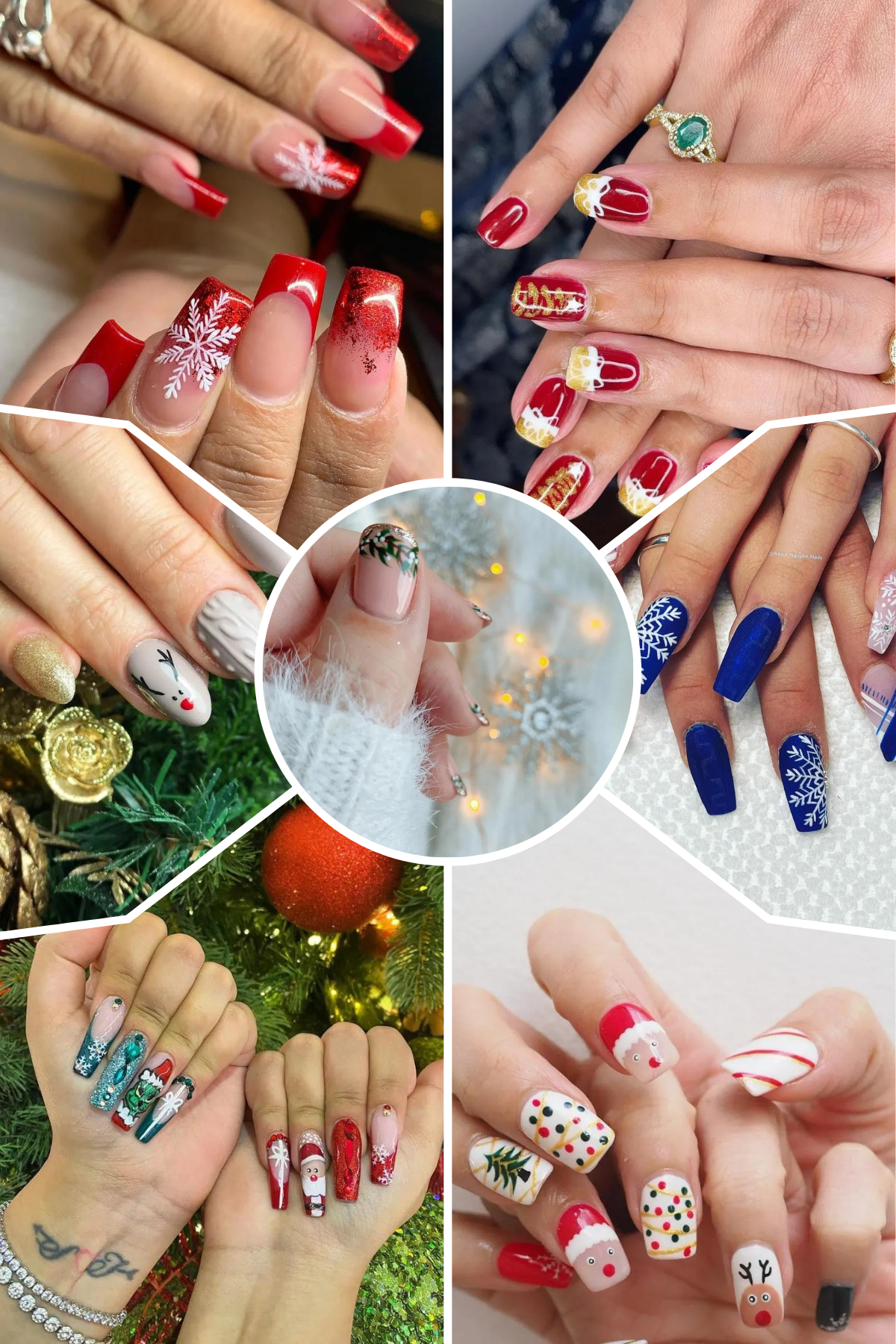 ‘Tis the season to be jolly... and have fab nails! 🎄💅 Check out these 25+ Christmas nail art ideas to sleigh your holiday look! From classic reds to fun wintery patterns, these designs will have you feeling merry and bright! ✨🎁 #ChristmasNailArt #HolidayNails #FestiveManicure #NailInspo ❄️🎅