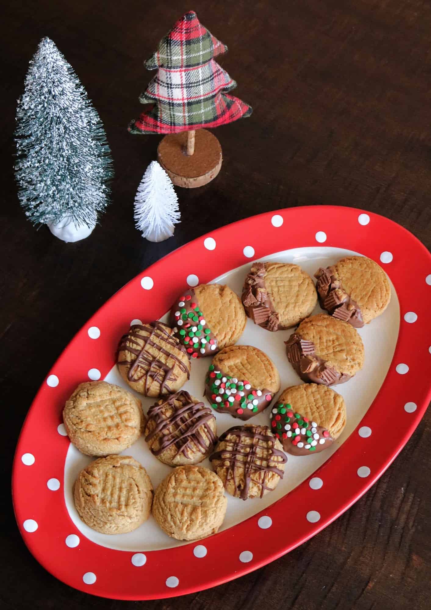 Delicious Peanut Butter Christmas Cookies