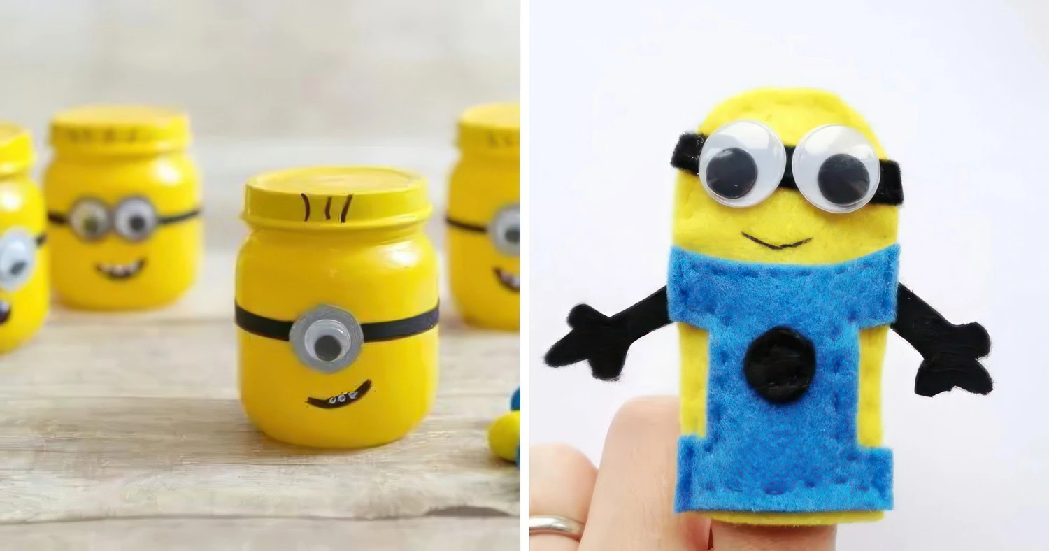 Get ready for some Minion madness! With Despicable Me 4 taking over the screens, your kids will love these fun and easy Minion crafts. Perfect for keeping little hands busy and bringing smiles to their faces. Let's get crafty! 🥳✨ #MinionCrafts #KidsActivities #DIYFun