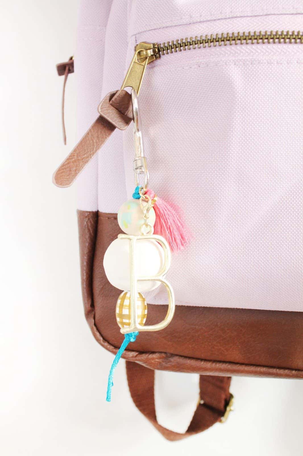 Diffuser Beaded Keychain