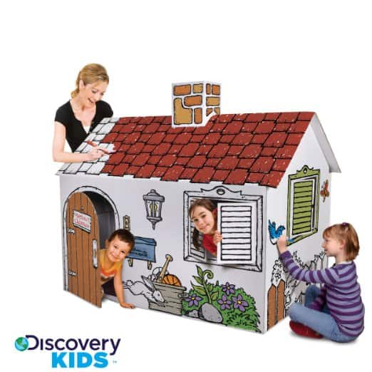 Discovery Kids Cardboard Playhouse