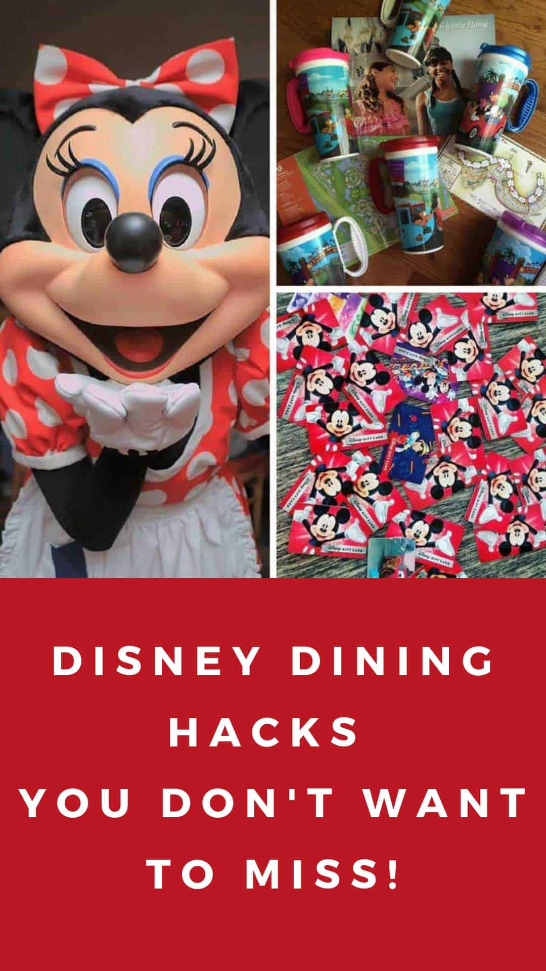 You do not want to miss these Disney dining hacks! All the tips you need to save time and money while eating on vacation