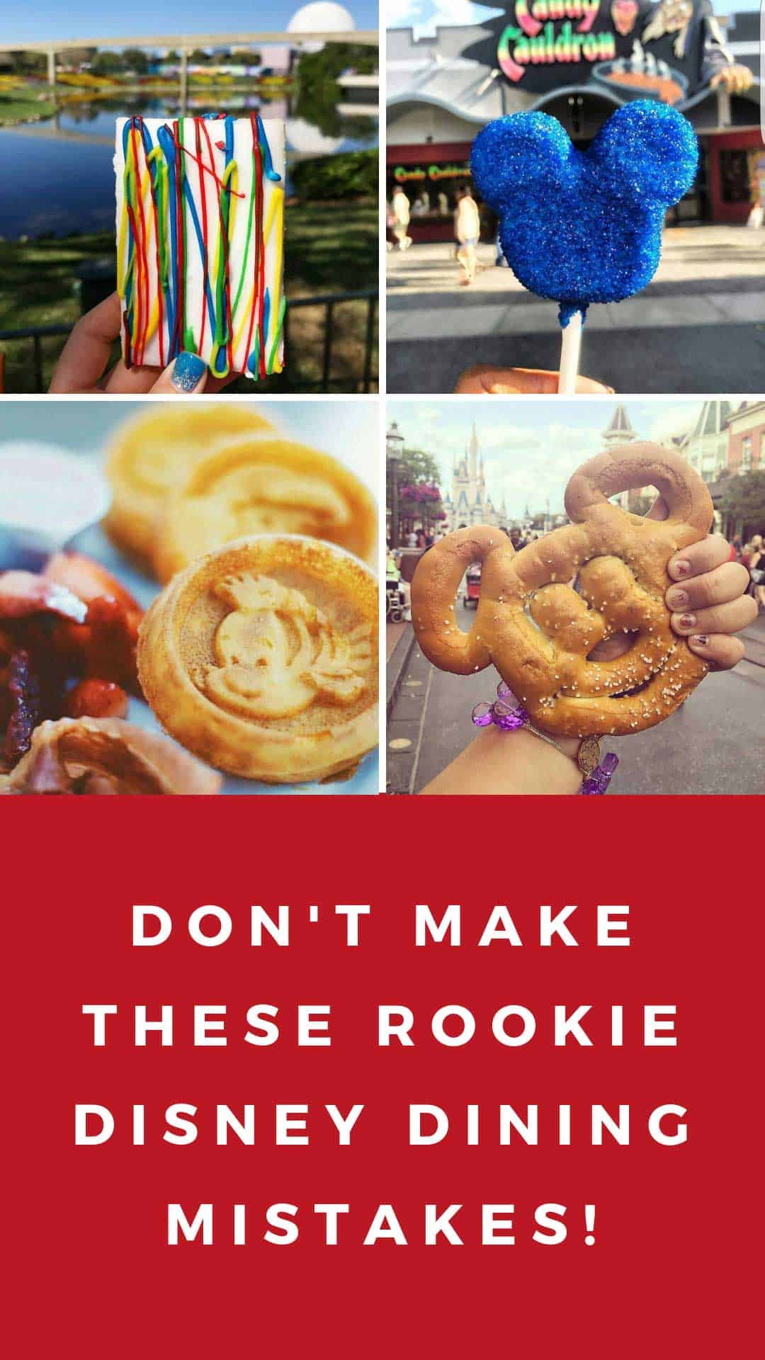 You do know you need to make your Disney dining reservations in advance right? Don't make these rookie mistakes!