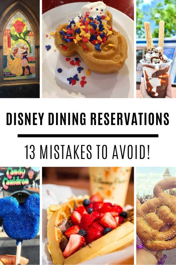 Who knew there were so many mistakes you could make with Disney dining reservations - these tips are priceless!