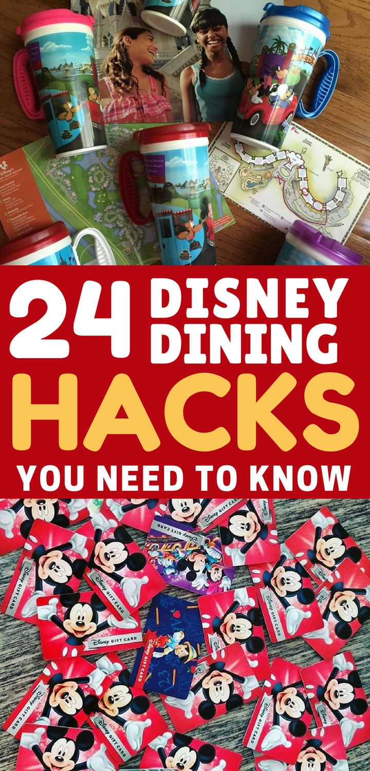 Disney Dining hacks
