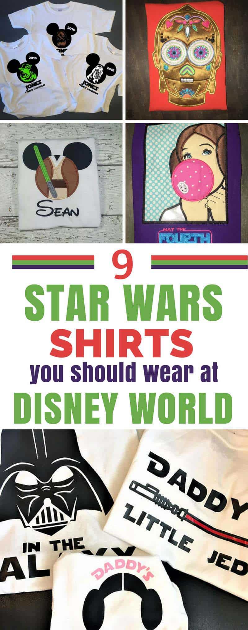 Disney Family Shirts Star Wars - It's a lot of fun to wear matching shirts on vacation and these Disney family shirts in Star Wars inspired designs are perfect. Find what you are looking for, you will. Hmmmm.