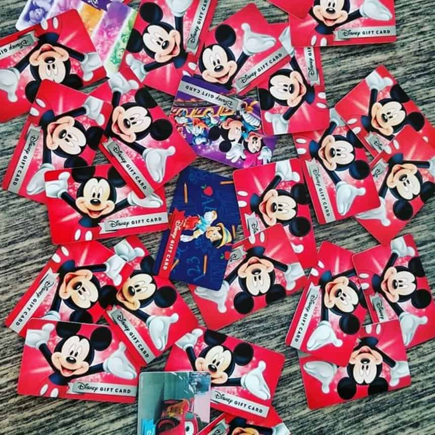 Disney Gift Cards 