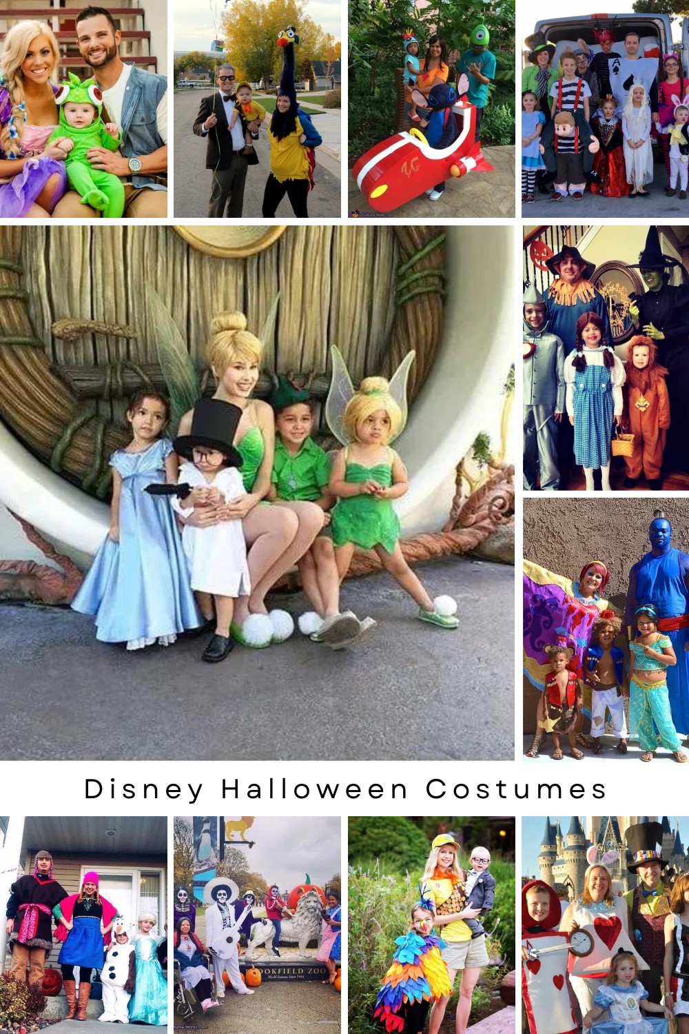 Get ready for a spooktacular Halloween with these enchanting Disney-inspired family costumes! Whether you're channeling your favorite princess or the fiercest villain, these costume ideas will bring your favorite movies to life. Perfect for creating unforgettable memories with your loved ones! 👻✨ #DisneyMagic #HalloweenCostumes #FamilyFun