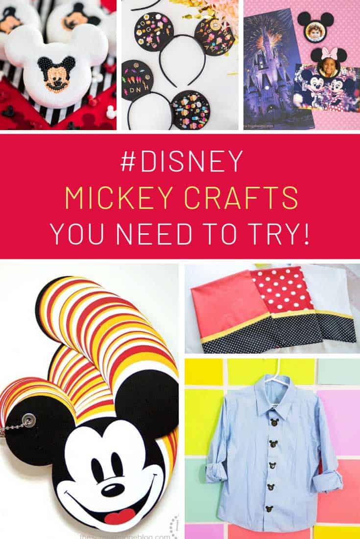 Homemade Mickey Mouse Crafts and Decorations Mad in Crafts