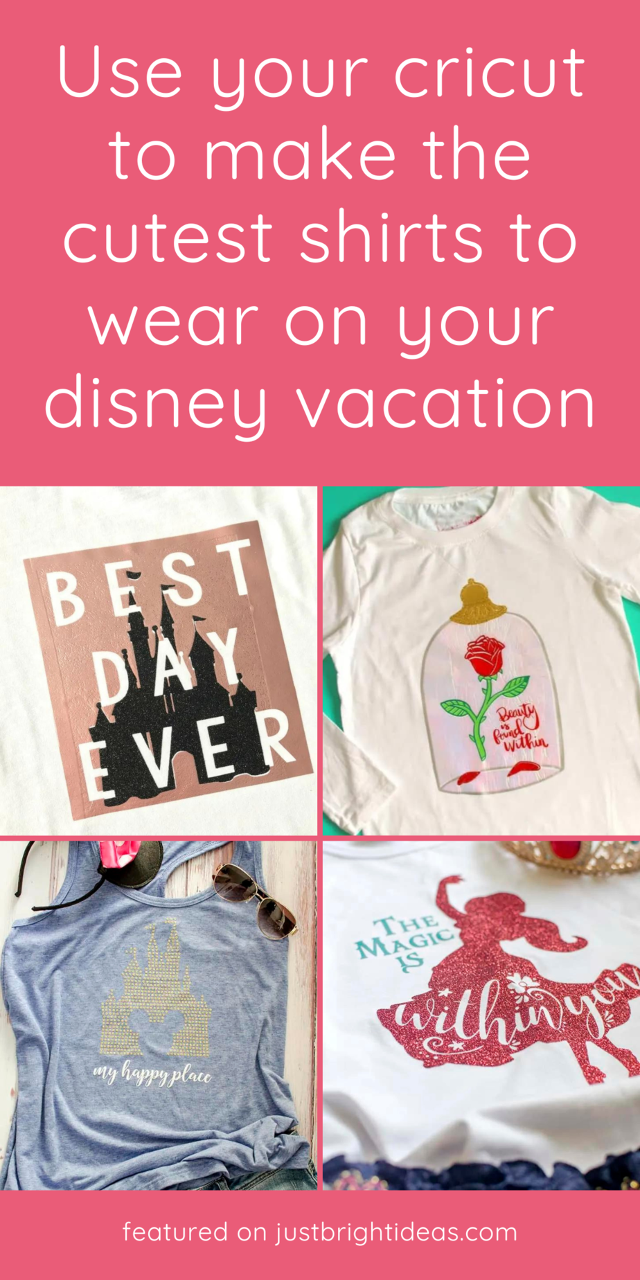 🎉✨ Get ready for your Disney vacation in style! 🏰👕 Check out our collection of free SVG files perfect for creating the cutest shirts with your Cricut! 🌟👚 From Mickey ears to magical quotes, we've got everything you need to make your trip extra special. 🐭❤️