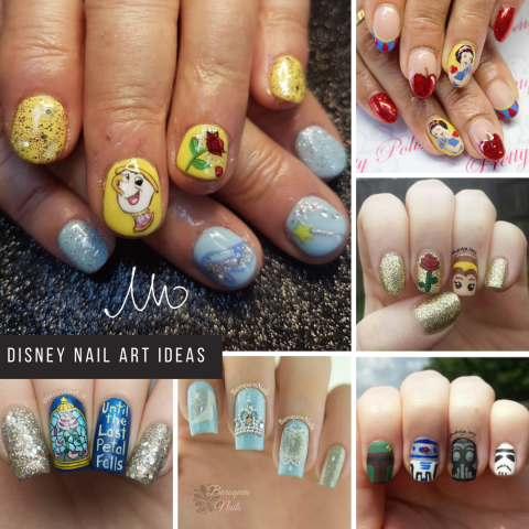 50+ Magical Disney Nail Art Ideas Inspired by Your Favorite Movies