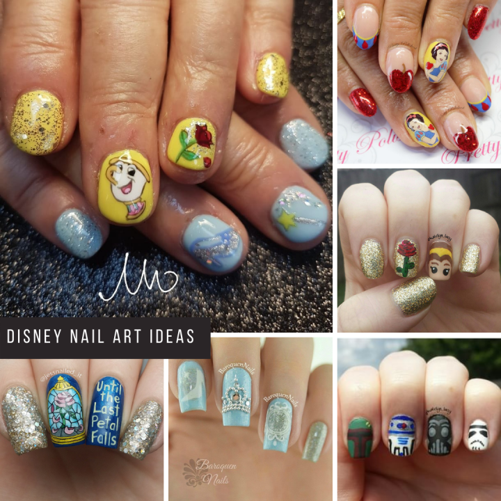 50+ Magical Disney Nail Art Ideas Inspired by Your Favorite Movies