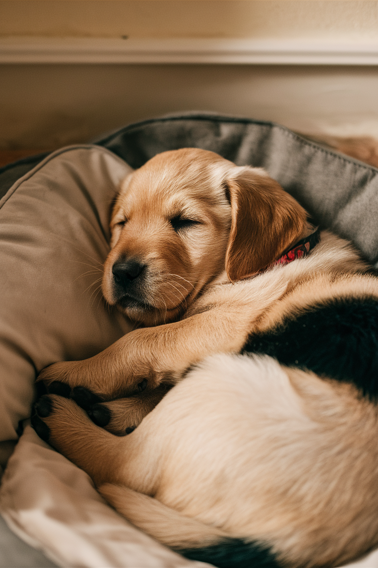 These adorable puppies catching some Z's will make your day! 💤🐕 Get ready for an "Awwww" overload! 😍🐾 #PuppyNapTime #HeartMelters