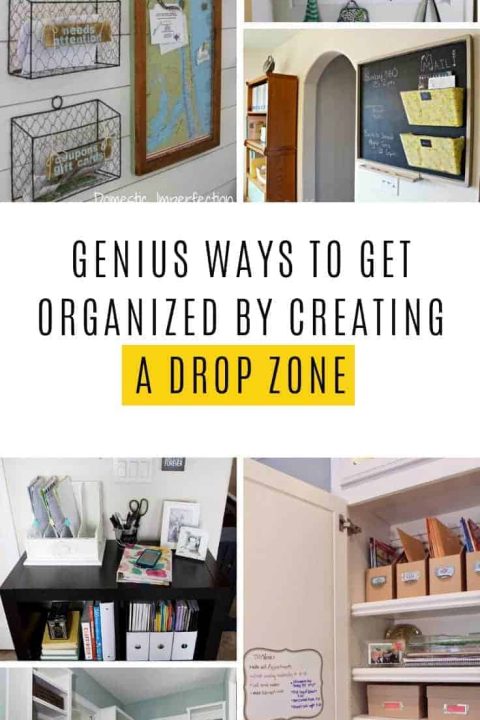 These drop zone command centers are the perfect way to take control of your chaos spot and make sure you never lose anything or forget to pay a bill again!