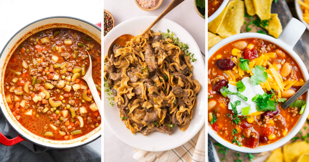 ? Warm up your kitchen with these 10 Dutch Oven Recipes Using Ground Beef. Hearty, comforting, and perfect for weeknight dinners! ?✨ #DutchOvenRecipes #GroundBeefMeals