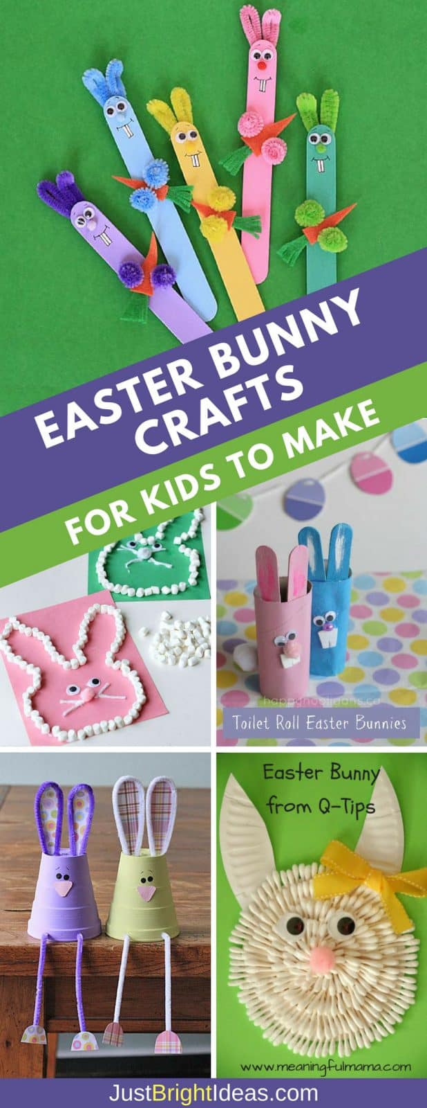 Adorable Easter Bunny Crafts for Kids to Make this Weekend