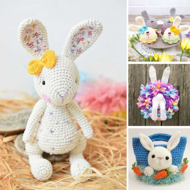 17 Adorable Bunny Crochet Patterns that are Perfect for Easter